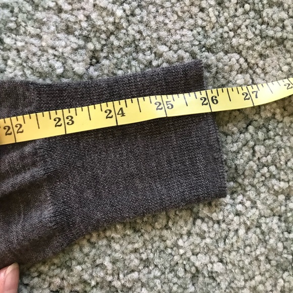 GAP Dark Gray Cardigan Sweater, Button Up Front, Grey Sweater, Lightweight, M - Picture 11 of 14